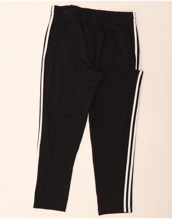 Adidas Mens Tracksuit Trousers XL Black Cotton