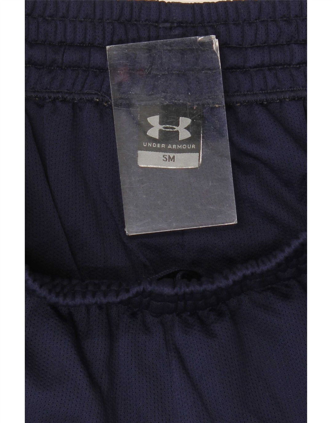 Under Armour Mens Sport Shorts Pequeno Azul Marinho Colourblock Poliéster