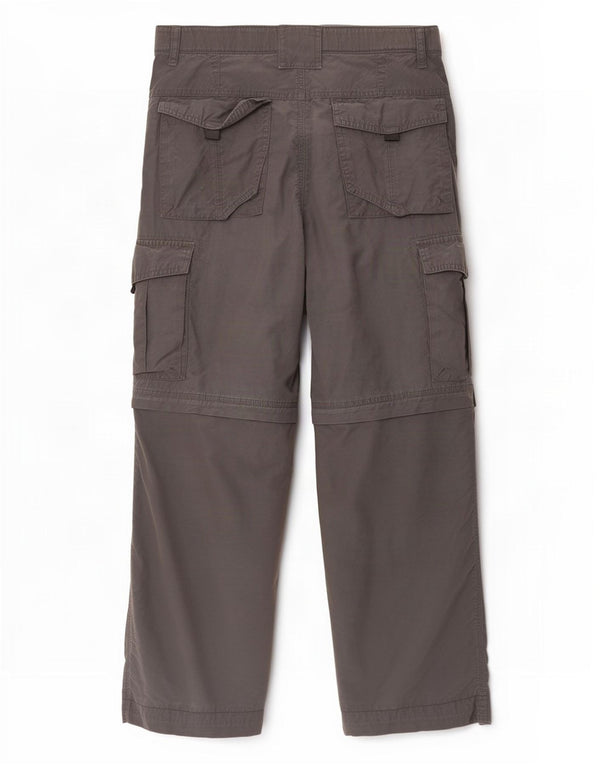 Calça cargo masculina Marks & Spencer Regular Fit W30 L29 algodão cinza