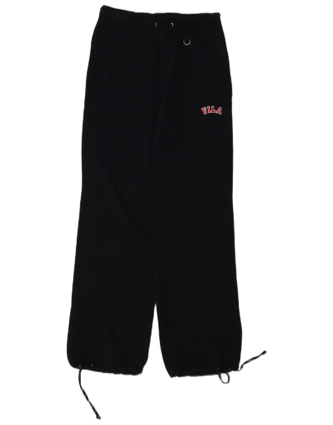 Calça feminina reta casual FILA XS poliéster preto