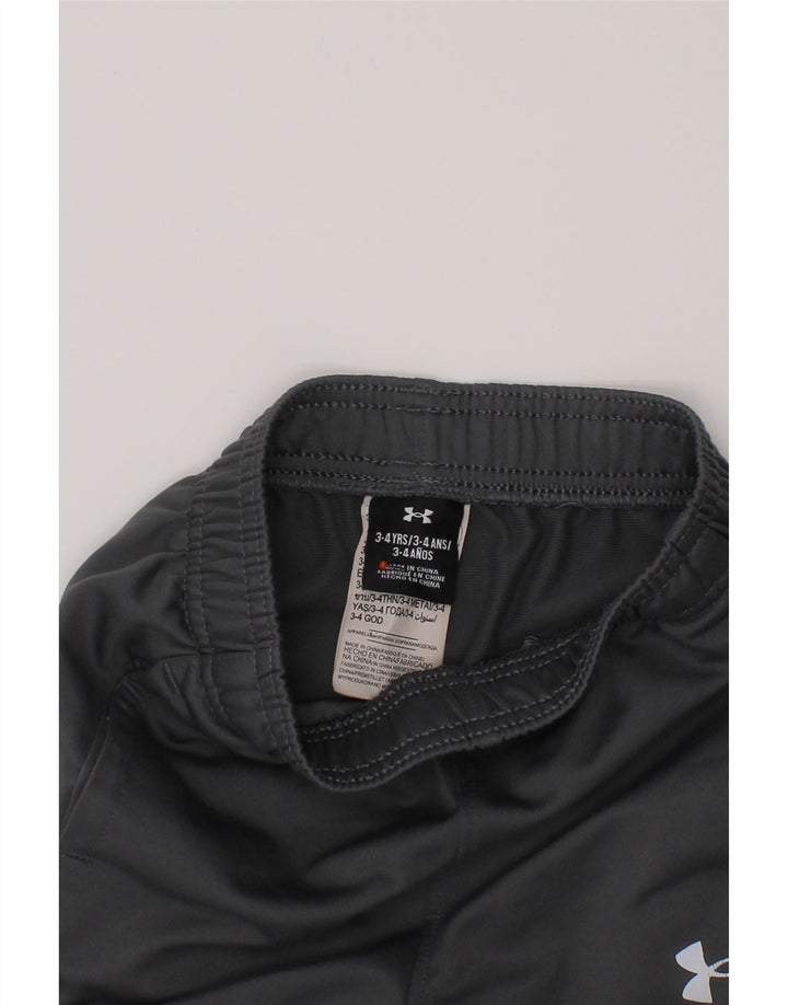 Calça de treino para meninos UNDER ARMOUR 3-4 anos poliéster cinza