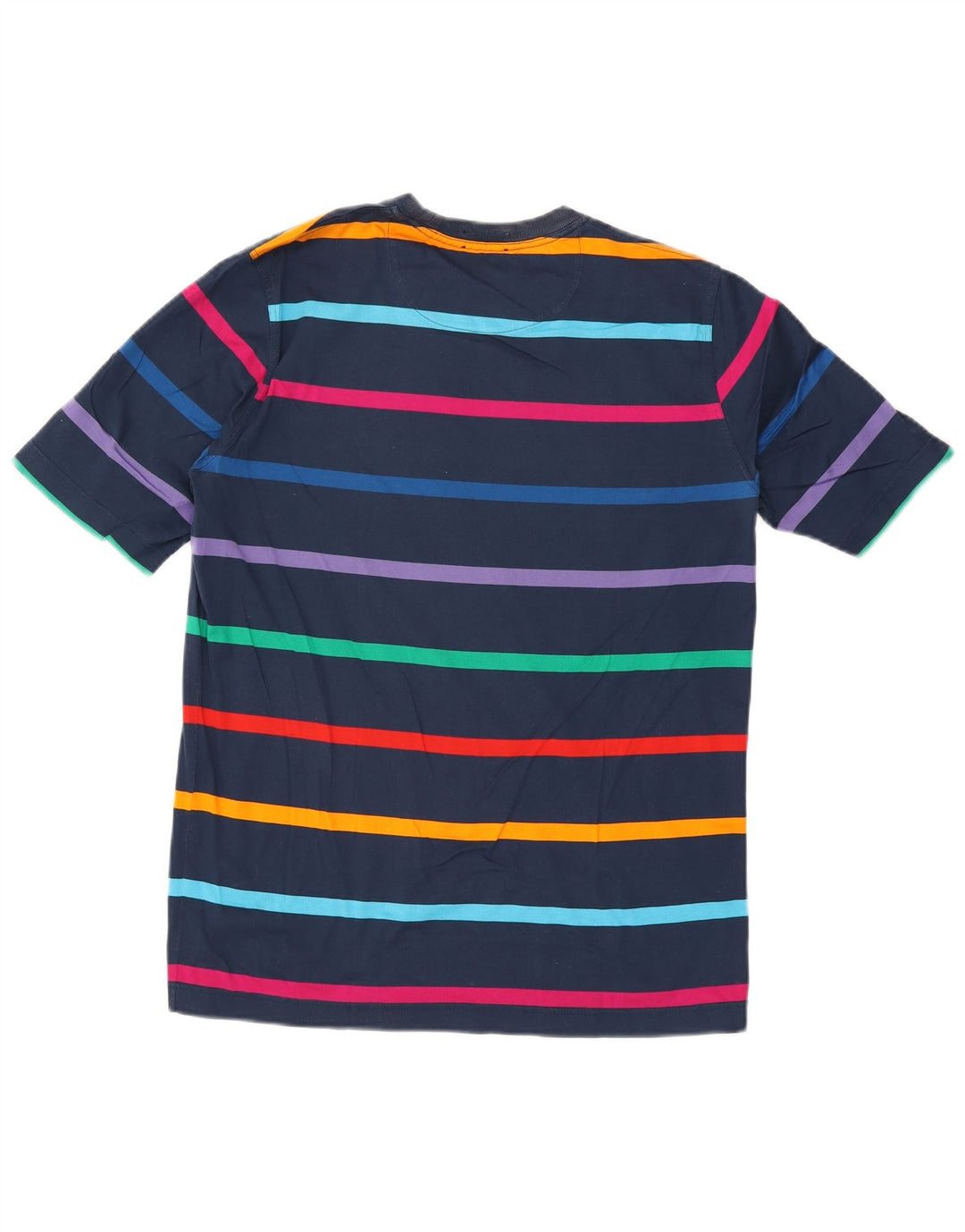Camiseta masculina Paul & Shark Yachting Top médio listrado azul marinho
