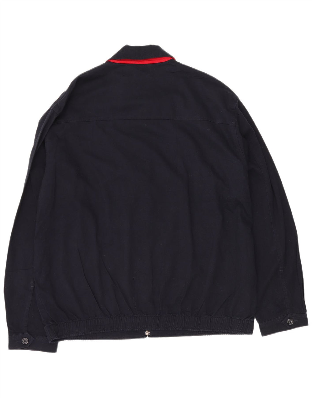 Jaqueta bomber masculina Chaps UK 40 grande algodão azul marinho