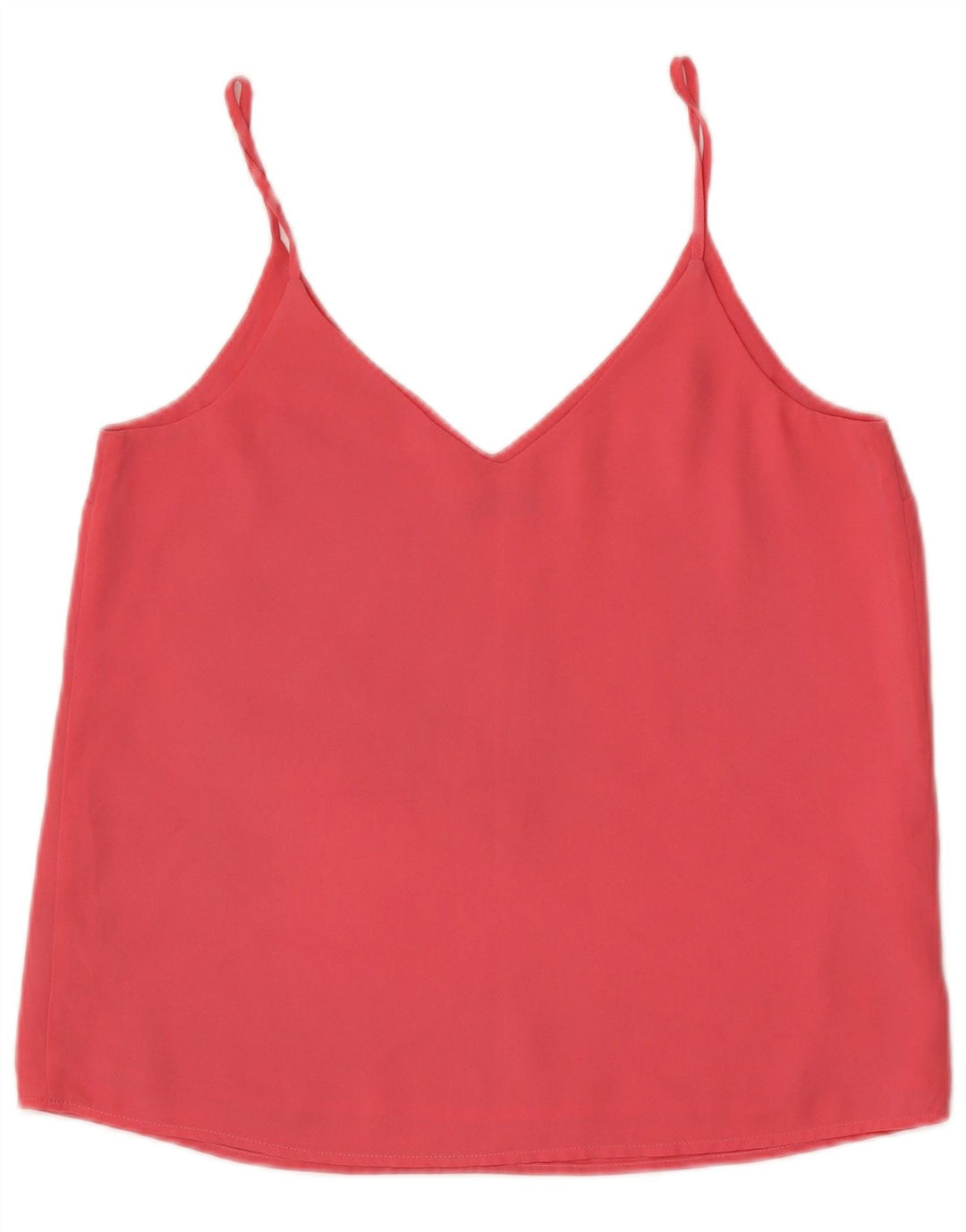 Top Cami feminino Oasis UK 12 poliéster rosa médio