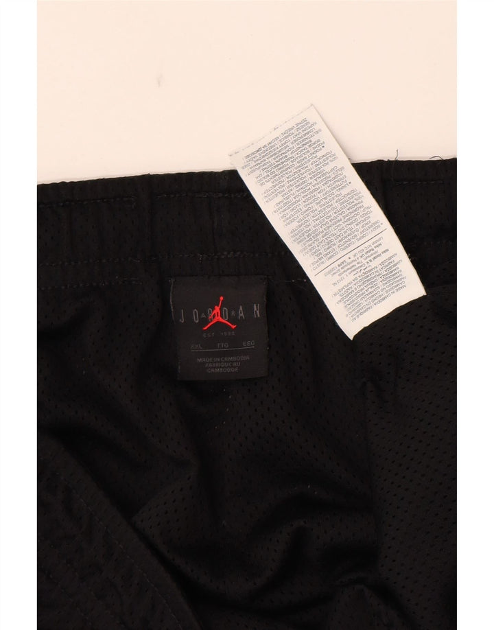 Shorts esportivos gráficos masculinos Jordan 2XL poliéster preto