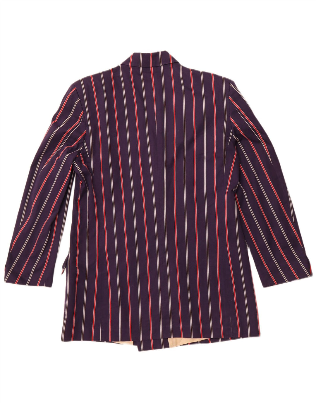 Jaqueta blazer masculina Henry Cottons IT 44 XS algodão listrado azul marinho