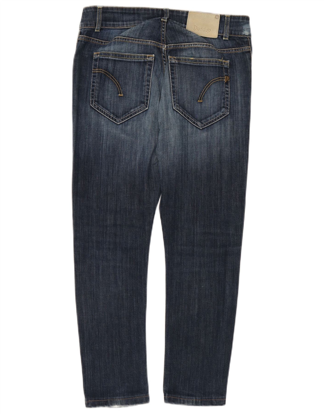 DONDUP Jeans Slim Feminino W32 L26 Algodão Azul