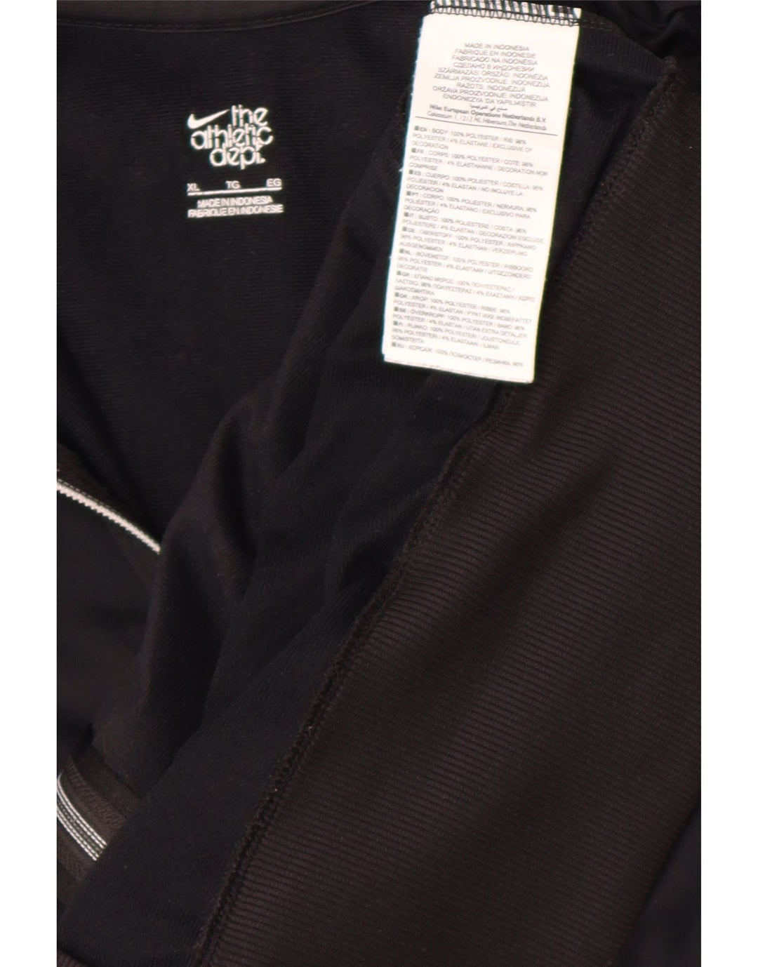 Jaqueta Nike Feminina Treino UK 18 XL Preto Poliéster