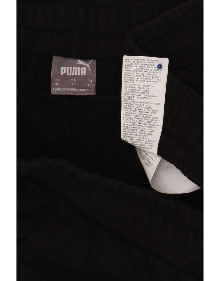 Shorts esportivos masculinos Puma XL preto algodão