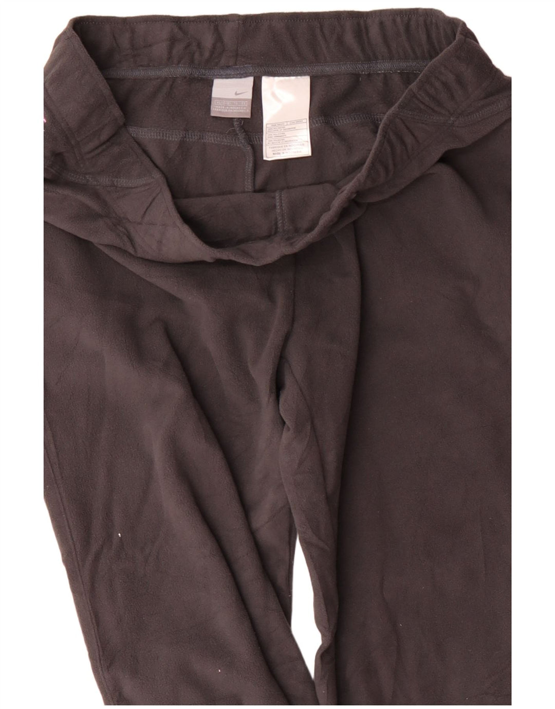 Calça de treino de lã feminina NIKE US 16/18 XL cinza poliéster