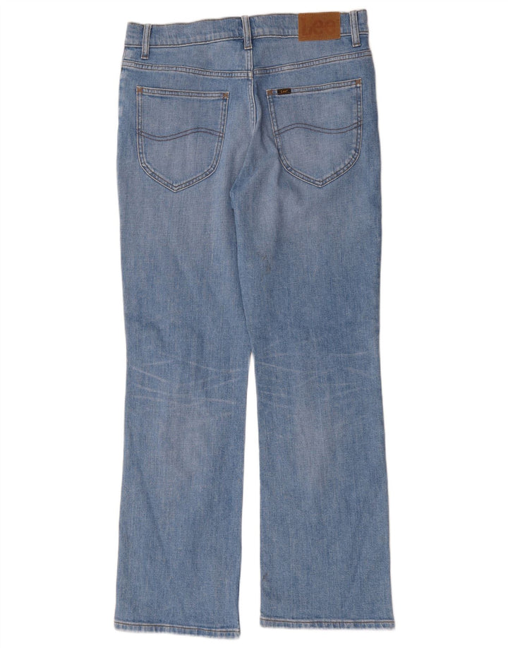 Lee Mens Bootcut Jeans W32 L32 Azul Algodão