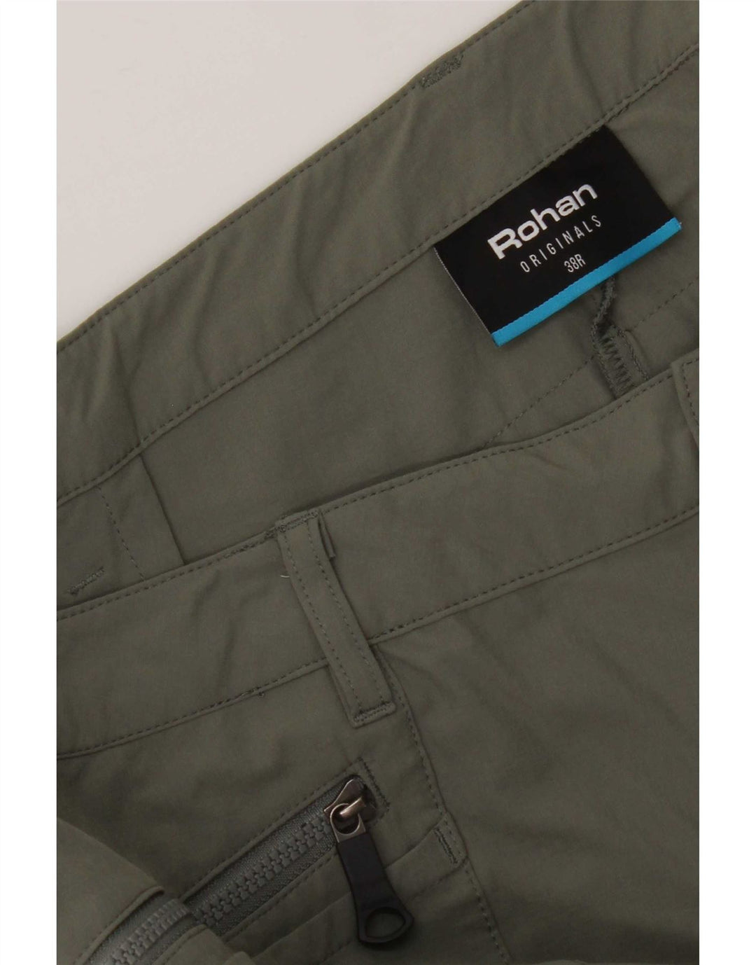 Calça cargo masculina Rohan para caminhada W38 L30 verde