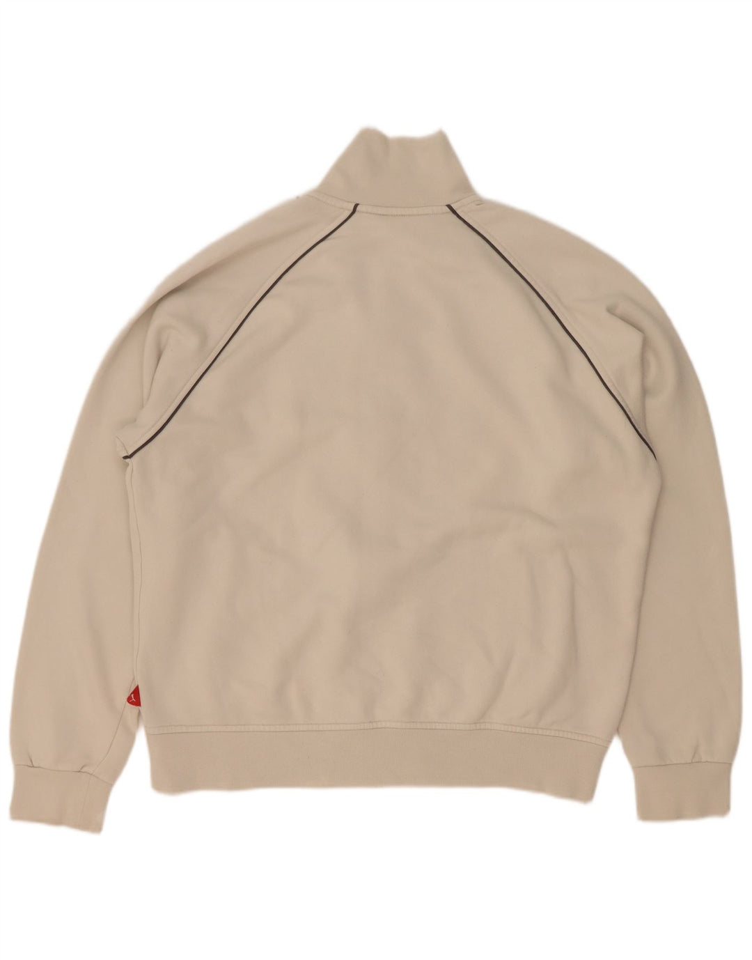Puma Mens Graphic Tracksuit Top Jaqueta Grande Off White