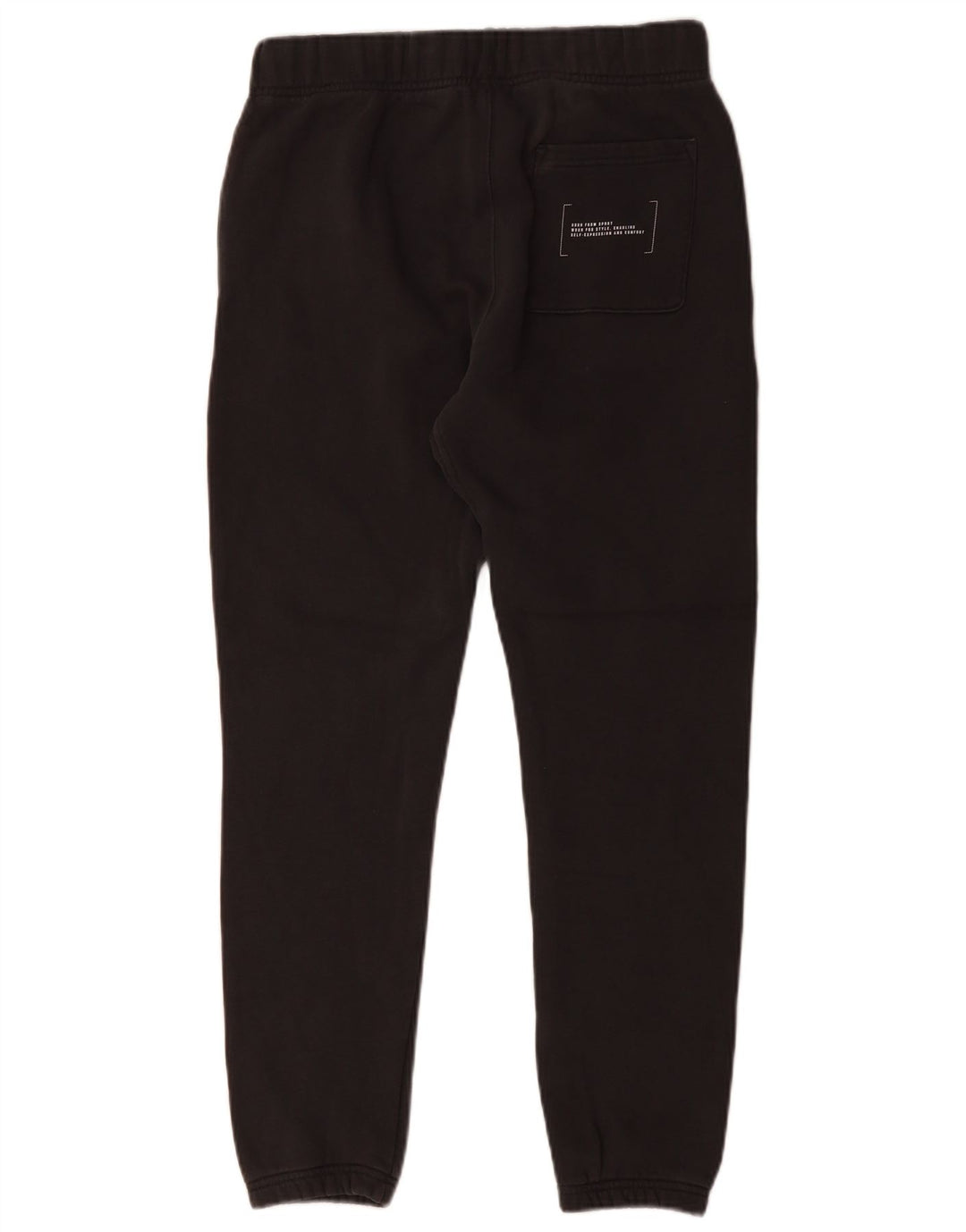 Adidas Mens Treino Calças Joggers Pequeno Algodão Preto