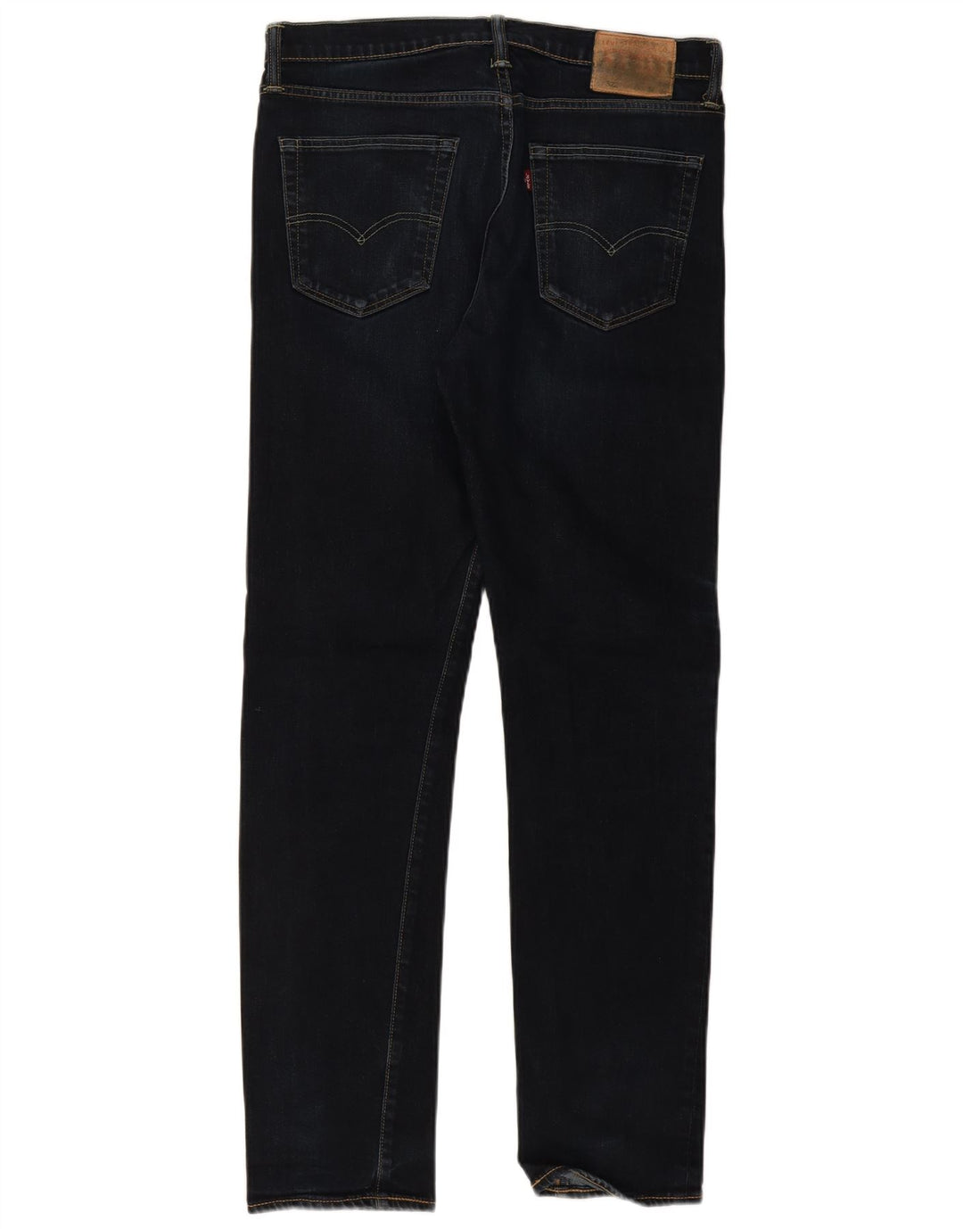 Levi's Masculino 522 Slim Jeans W34 L34 Azul Marinho Algodão