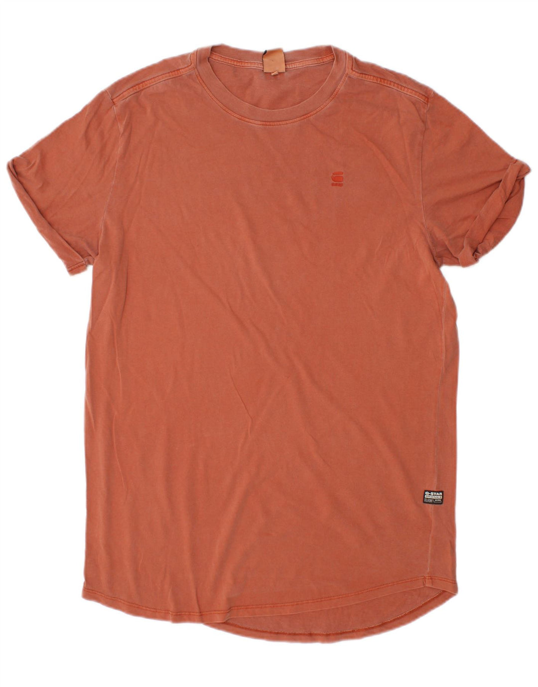 Camiseta masculina G-STAR de algodão marrom médio