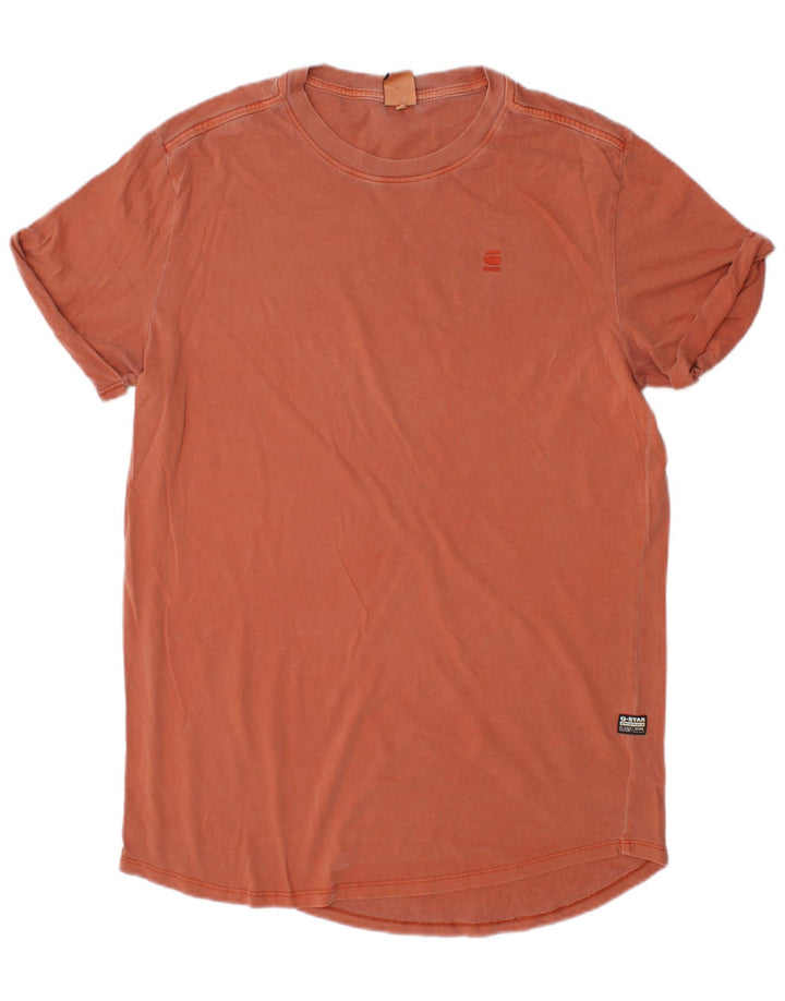 Camiseta masculina G-STAR de algodão marrom médio