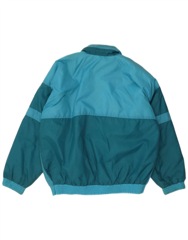 Nike Mens Treino Top Jaqueta Grande Azul Colourblock Nylon