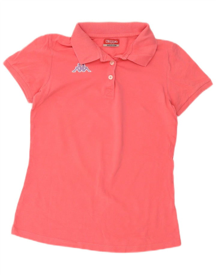 Camisa polo feminina Kappa UK 12 rosa médio