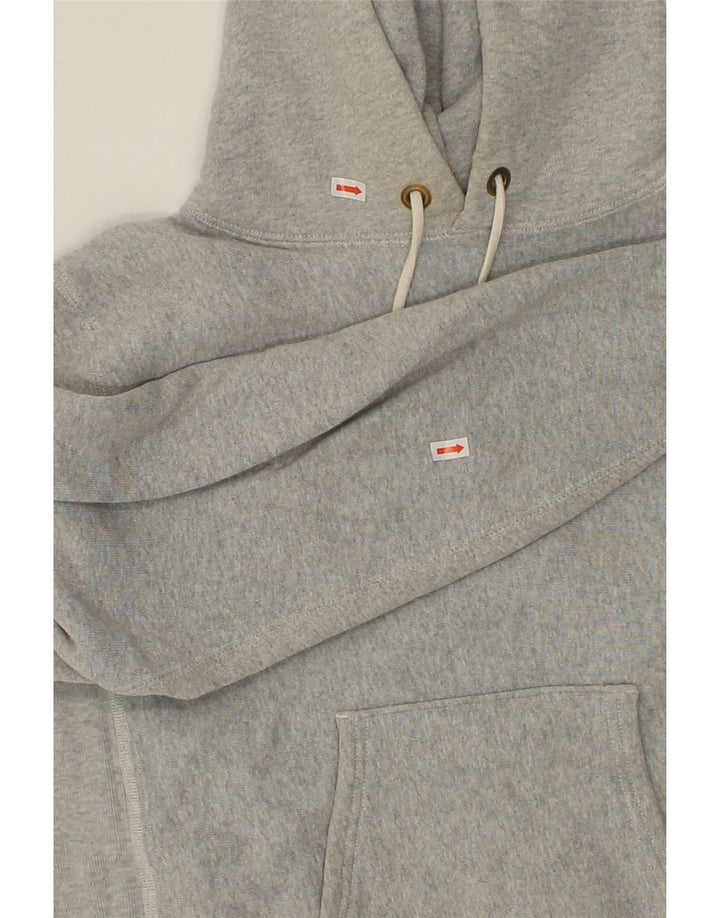 CHAMPION Womens Hoodie Jumper UK 14 Medium Grey Cotton Vintage Champion and Second-Hand Champion from Messina Hembry 