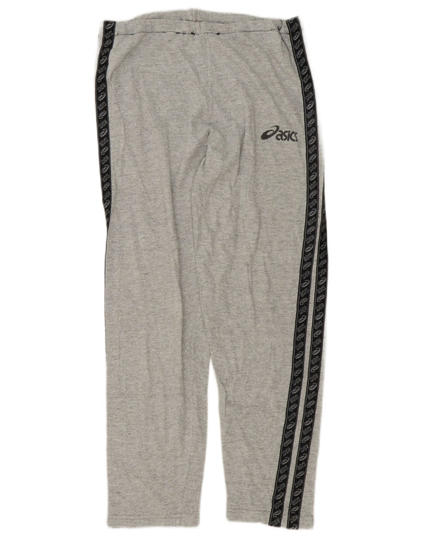 Calça de treino masculina Asics Graphic XS cinza colorblock algodão
