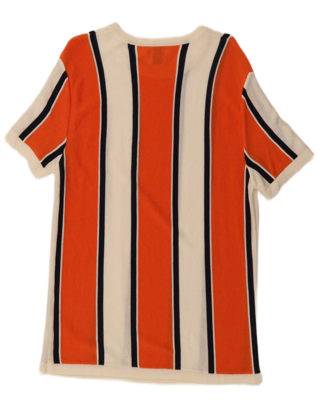 Vestido básico feminino Zara UK 18 XL viscose listrada branca