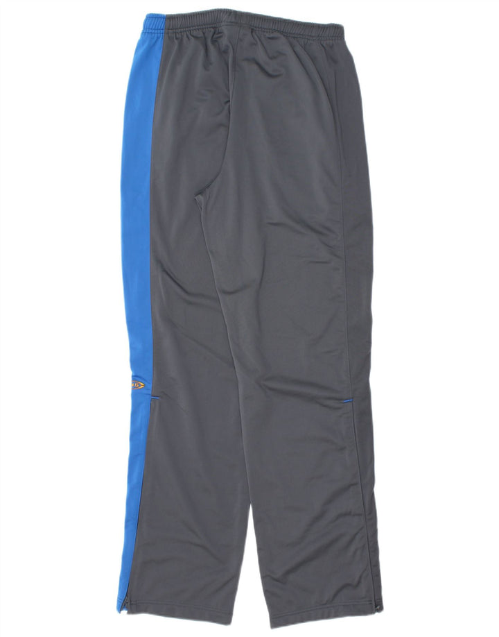 Calça de treino masculina Puma cinza médio colorblock poliéster