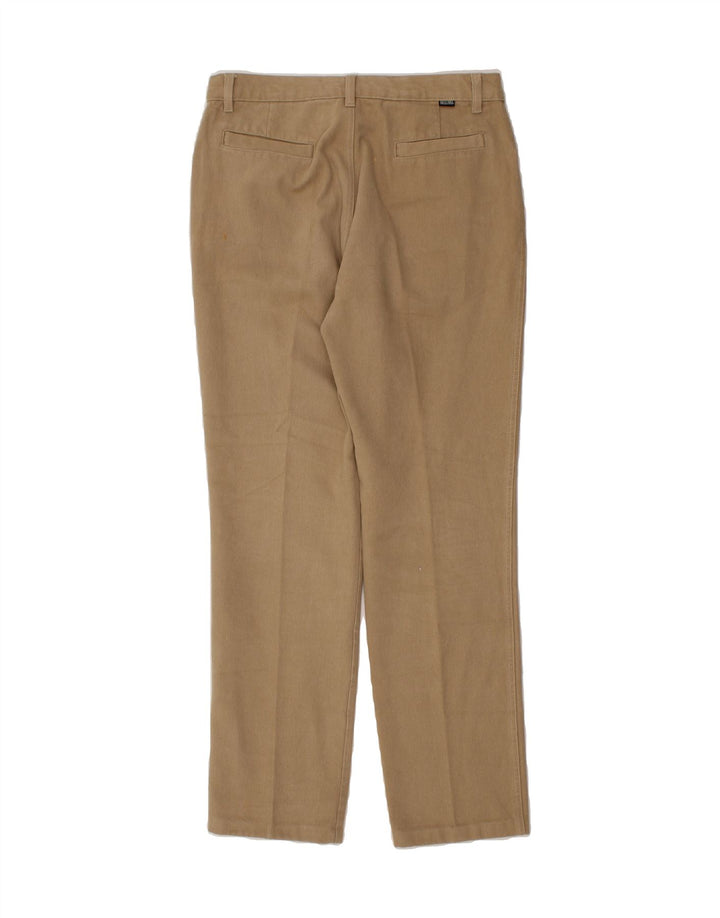 MOSCHINO Mens Slim Casual Trousers W38 L30 Beige Cotton Vintage Moschino and Second-Hand Moschino from Messina Hembry 