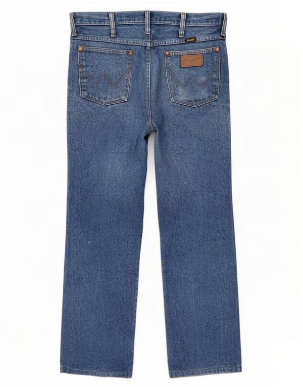 Jeans Wrangler masculino reto W32 L28 azul