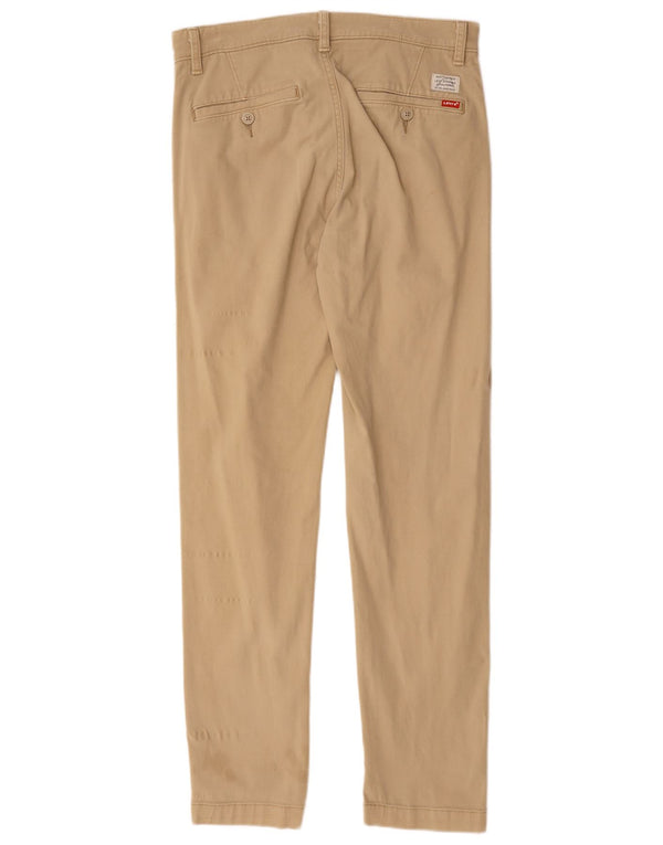 Calça Chino Cônica Masculina Levi's W30 L32 Algodão Bege