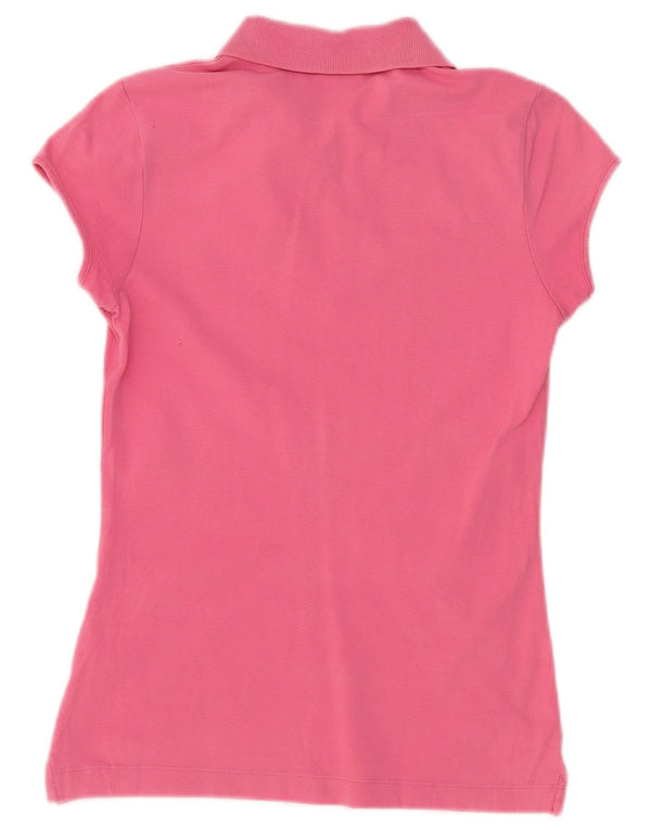 Camisa polo feminina PUMA UK 12 rosa médio