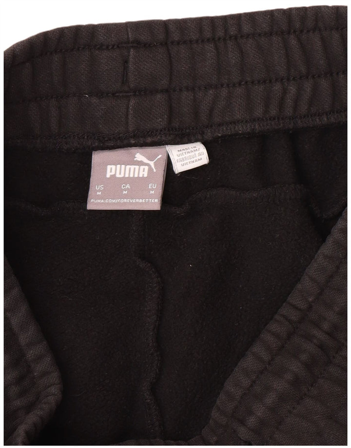 Calça de treino masculina PUMA Graphic Joggers médio preto