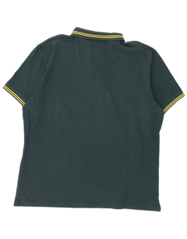 Camisa polo masculina Barbour 2XL algodão verde