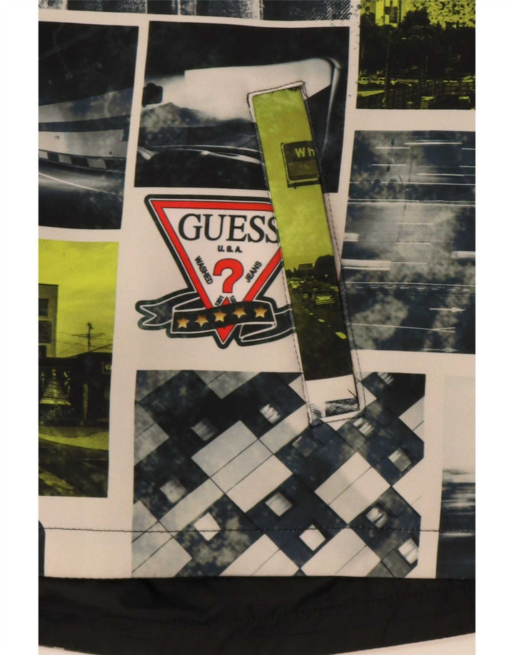 Casaco Reversível Guess Boys Graphic 11-12 Anos Multicolorido Geométrico