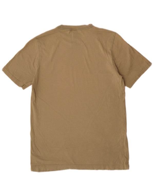 Camiseta Adidas Masculina Regular Graphic Top Pequeno Algodão Cáqui