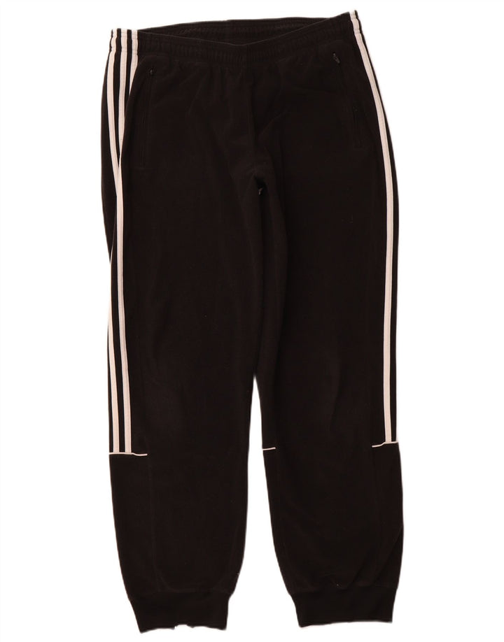 Calça de treino masculina ADIDAS joggers grande poliéster preto