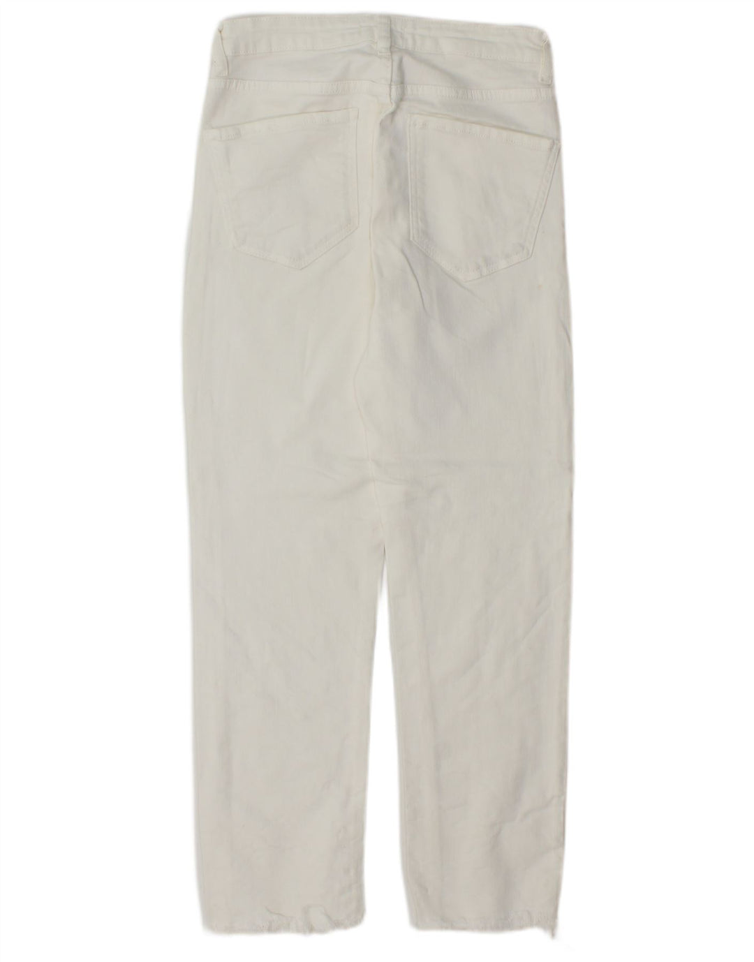 ZARA Jeans retos femininos EU 36 XS W26 L26 Branco
