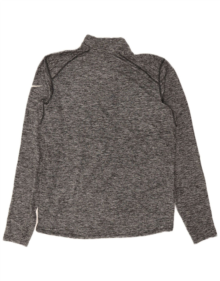 NIKE Mens Super Bowl Lii Graphic Pullover Treino Top Cinza Médio