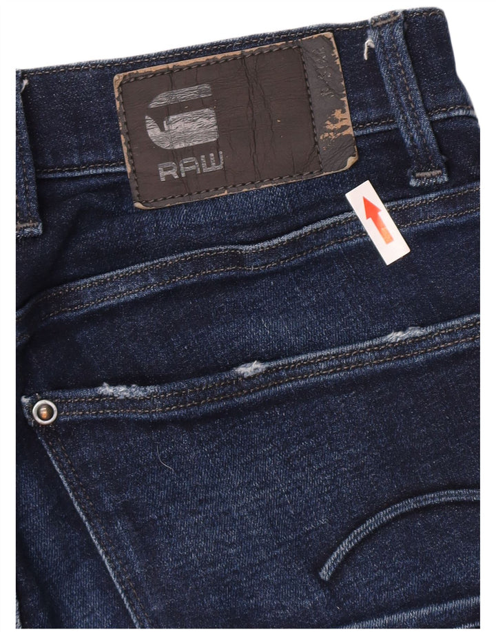 G-Star Masculino Revend Slim Jeans W32 L32 Azul Algodão
