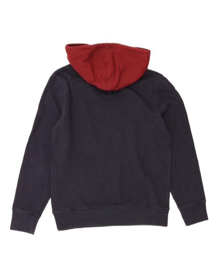 Suéter com capuz gráfico masculino LEVI'S pequeno algodão azul marinho