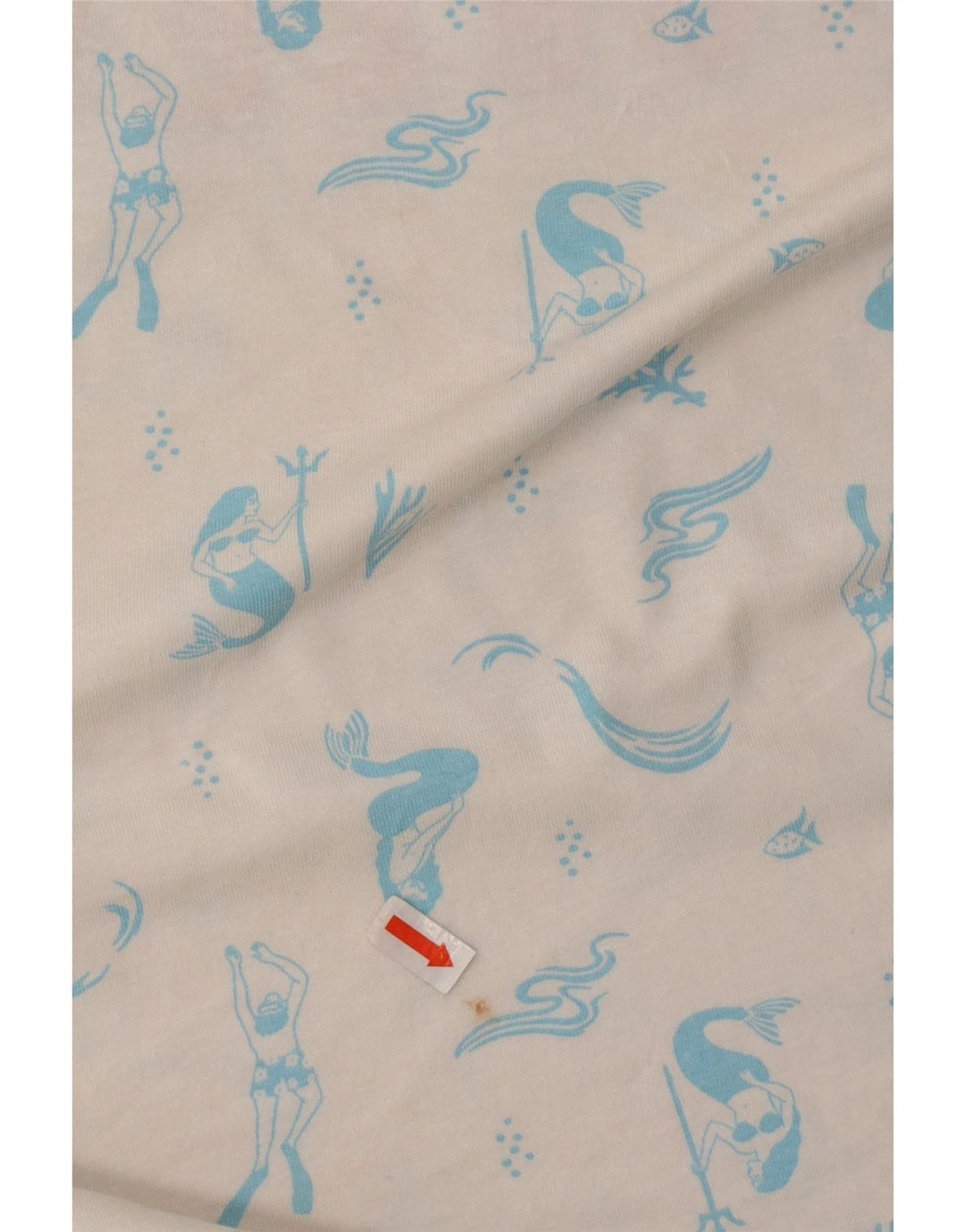 Camiseta gráfica masculina HURLEY Top médio algodão branco