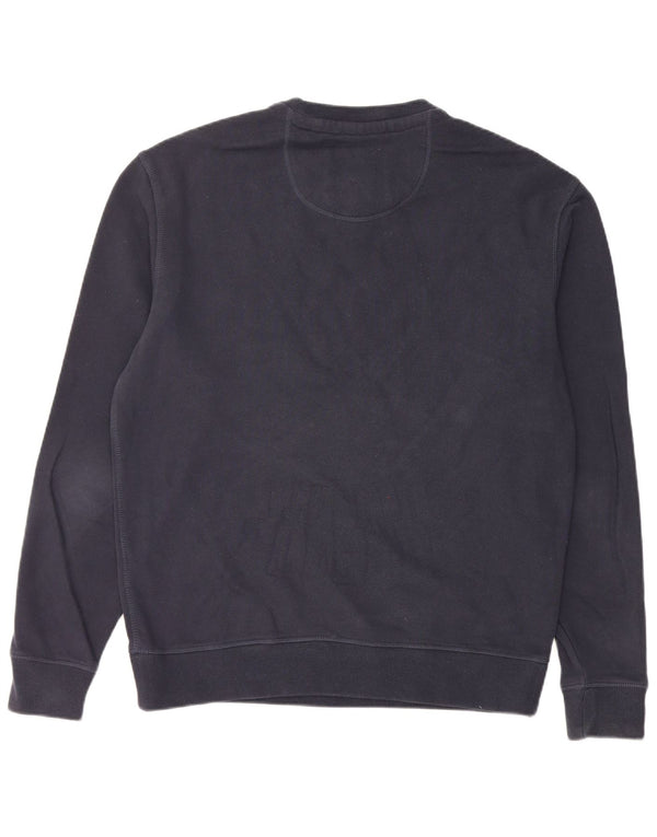 Jack Wills moletom masculino jumper médio azul marinho algodão