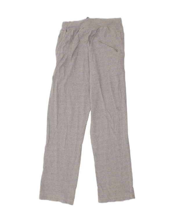 Calça de treino masculina NIKE grande cinza algodão
