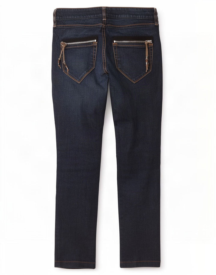 Diesel Feminino Clush Slim Jeans W29 L28 Azul Marinho Algodão