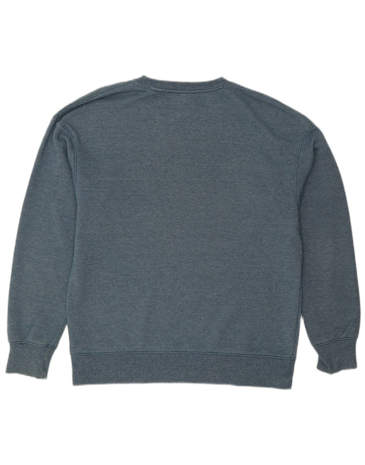 Nike Mens Moletom Jumper Médio Algodão Azul