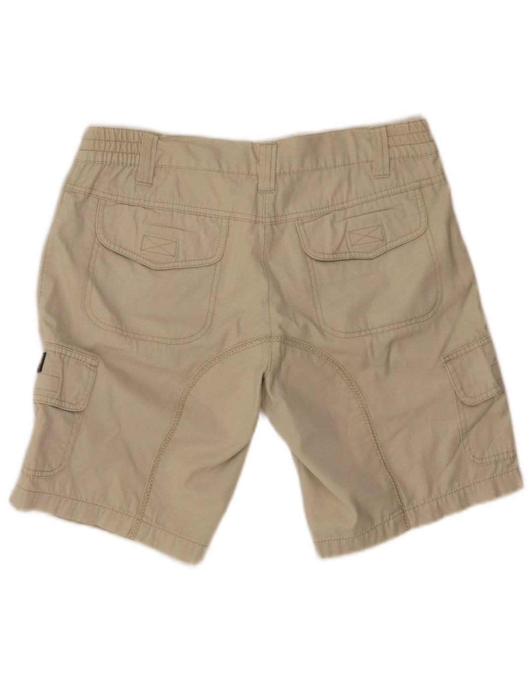 Shorts cargo feminino SLAM IT 44 médio W30 algodão bege