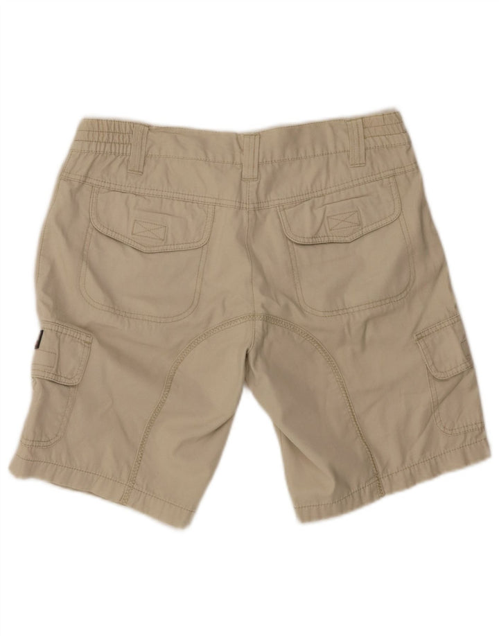 Shorts cargo feminino SLAM IT 44 médio W30 algodão bege