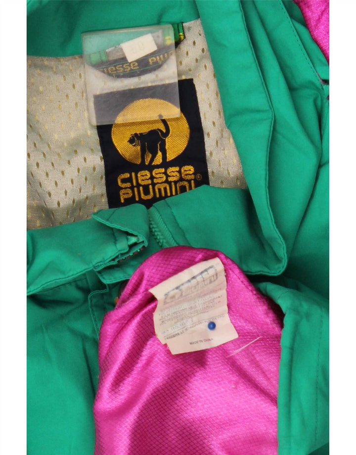 Ciesse Piumini Jaqueta de chuva masculina com capuz IT 50 Poliéster verde grande