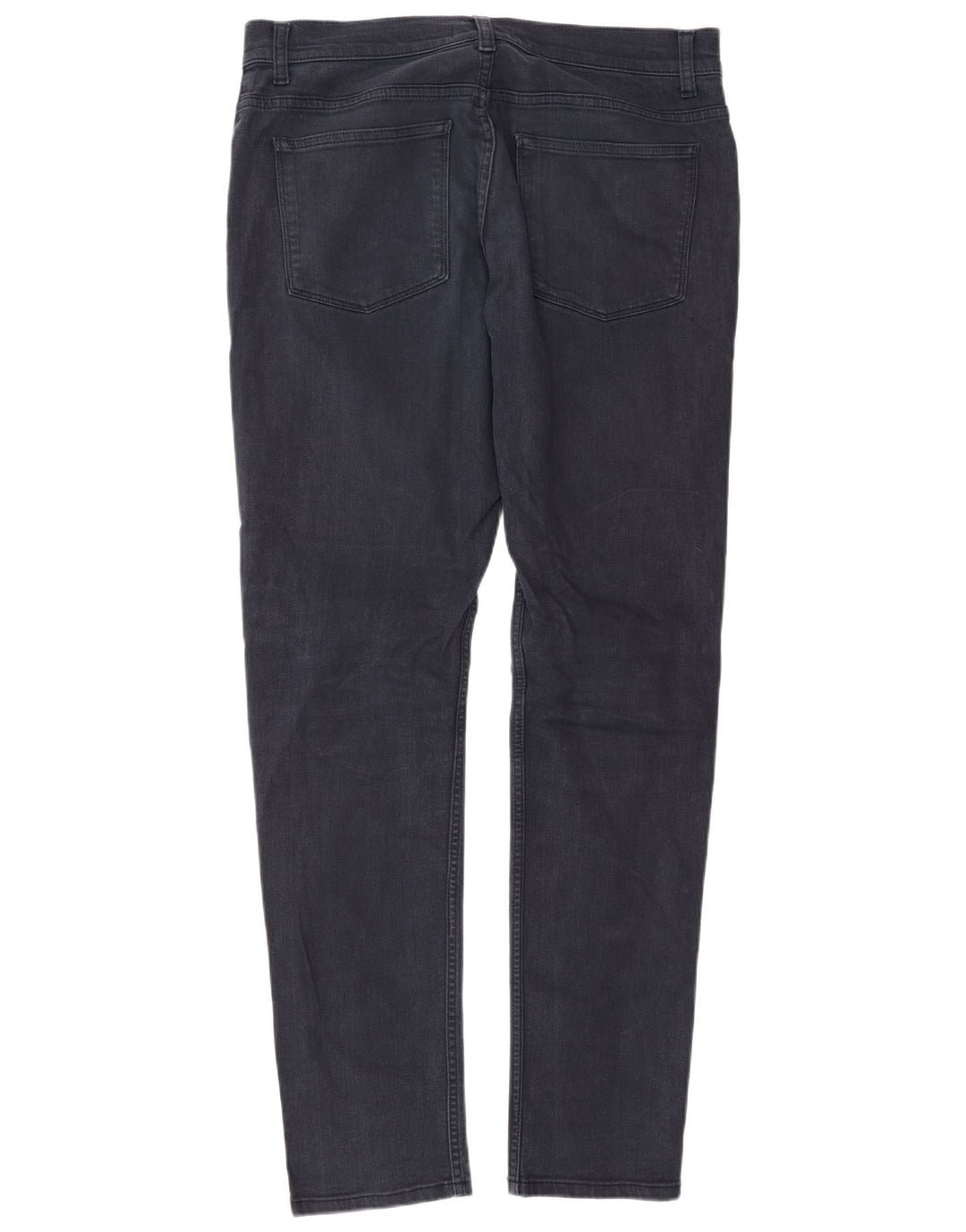 Reiss Mens Slim Jeans W34 L32 Azul Marinho Algodão
