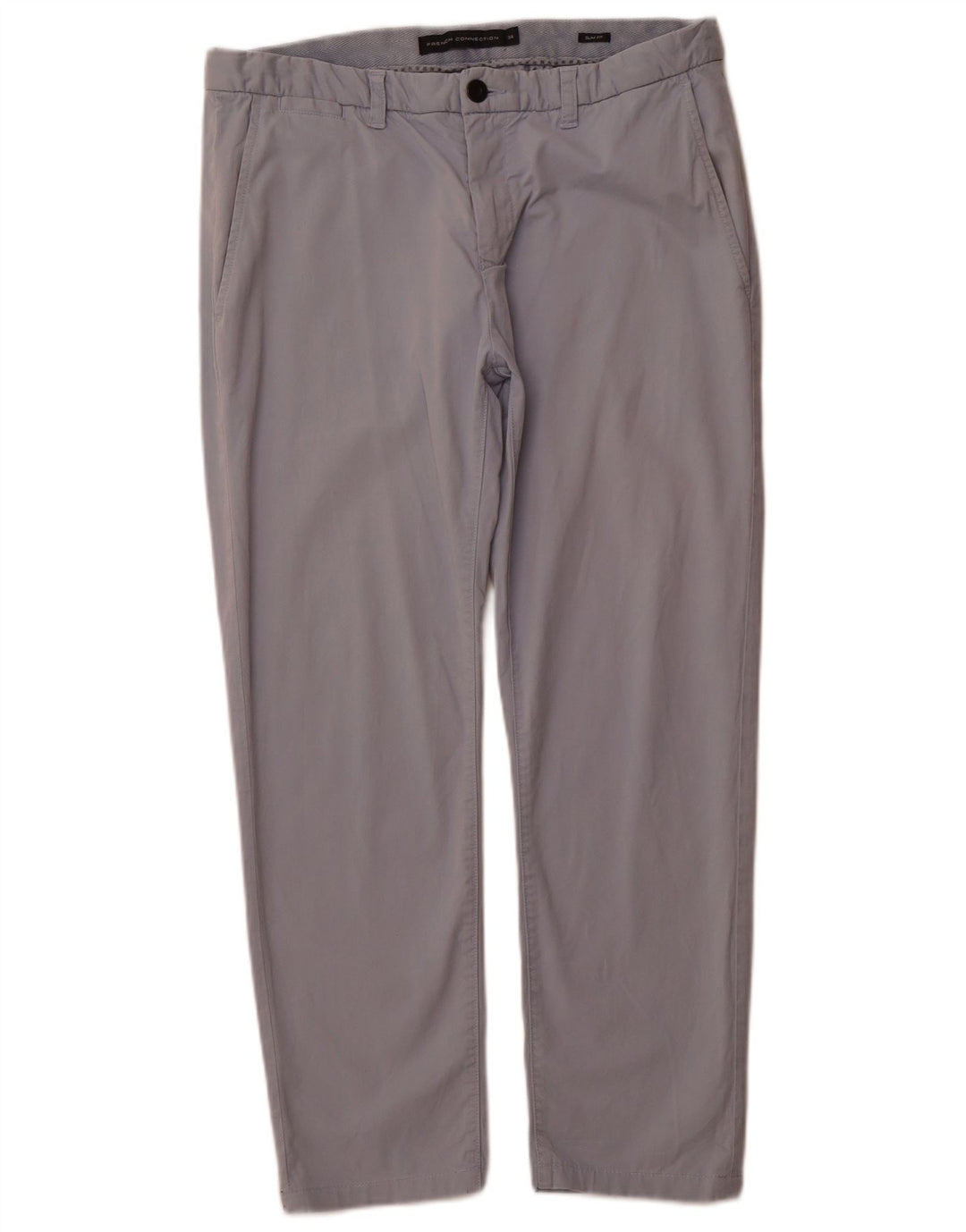 Calça Chino Masculina Slim Fit French Connection Tamanho 34 Algodão Azul